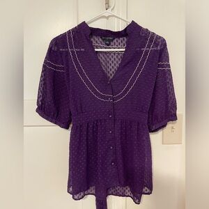 Banana republic Silk Top